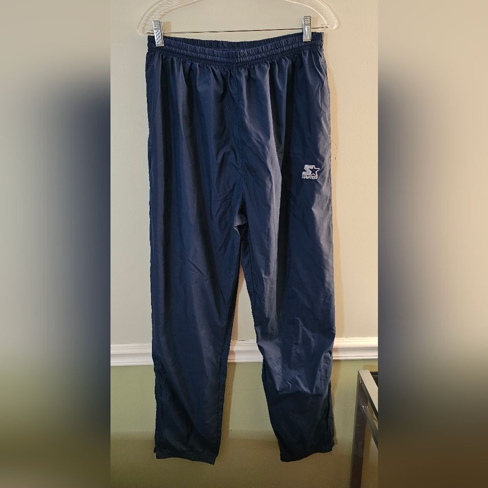 Mens Navy Blue Track Pants Size L